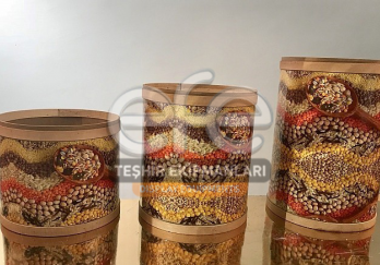 Ahşap Bakliyat Kovası