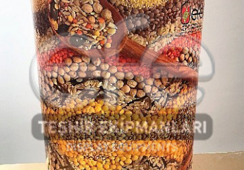 Ahşap Bakliyat Kovası