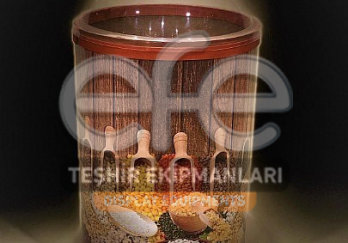 Ahşap Bakliyat Kovası