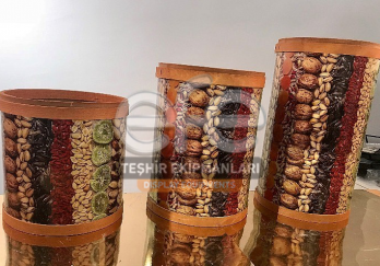 Ahşap Kuruyemiş Kovası