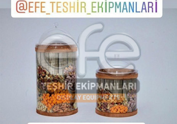 Ahşap Kuruyemiş Kovası