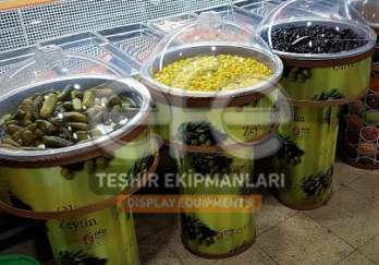 Ahşap Zeytin Kovası