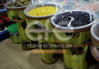 Ahşap Zeytin Kovası