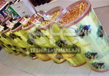 Ahşap Zeytin Kovası