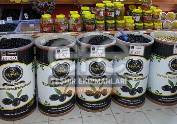 Ahşap Zeytin Kovası