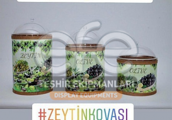 Ahşap Zeytin Kovası