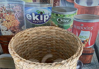Hasır Sepet ve Kova