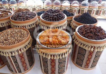 Kilim Desen Ahşap Kova