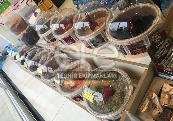 Kilim Desen Ahşap Kova