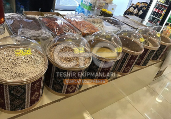 Kilim Desen Ahşap Kova