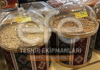 Kilim Desen Ahşap Kova