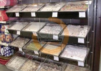 3 Katlı Tekli Lokum Standı