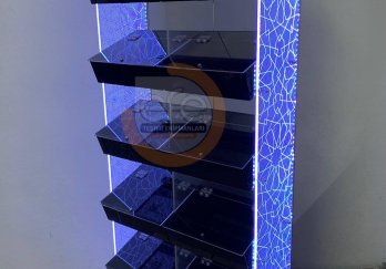 3 Katlı Tekli Lokum Standı