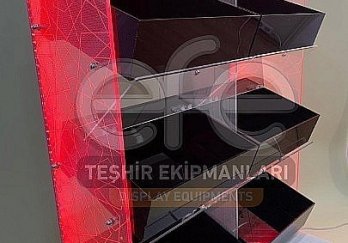 3 Katlı Tekli Lokum Standı