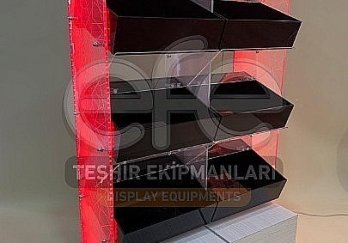 3 Katlı Tekli Lokum Standı