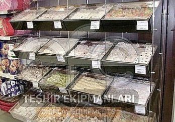 3 Katlı Tekli Lokum Standı