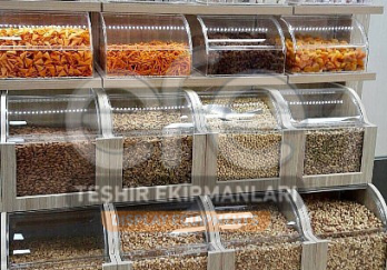 Duvar Tipi Ekstrem Kutulu Kuruyemiş Dolabı
