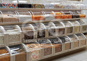 Duvar Tipi Ekstrem Kutulu Kuruyemiş Dolabı