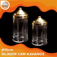 Ø15 Silindir Cam Kavanoz